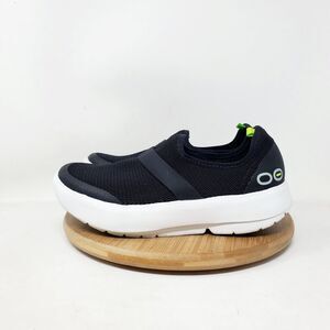 Oofos Oomg Low Shoes Womens 6.5 Black Slip On Recovery‎ Sport Shoes
